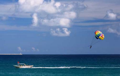 Water sports in Sanya