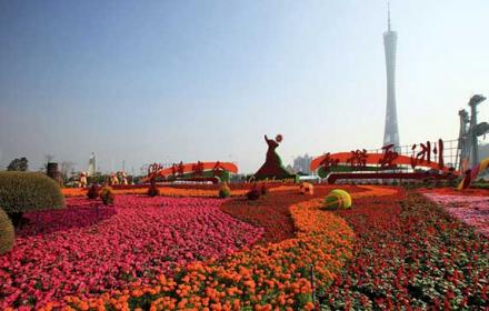 Flower street at Baohua Road